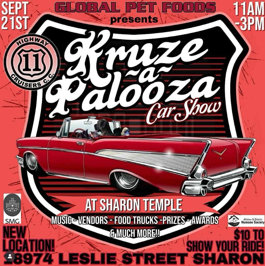Kruze ~a~ Palooza Car Show! flyer